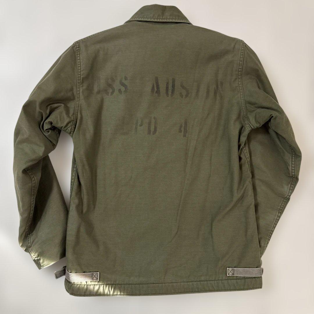 USミリタリーA2デッキジャケット80'sサイズS（34-36）