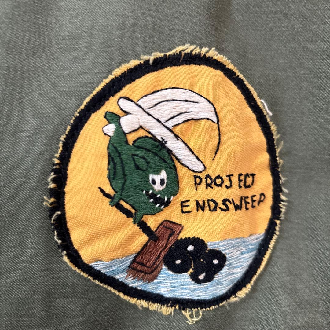 USミリタリーA2デッキジャケット80'sサイズS（34-36）