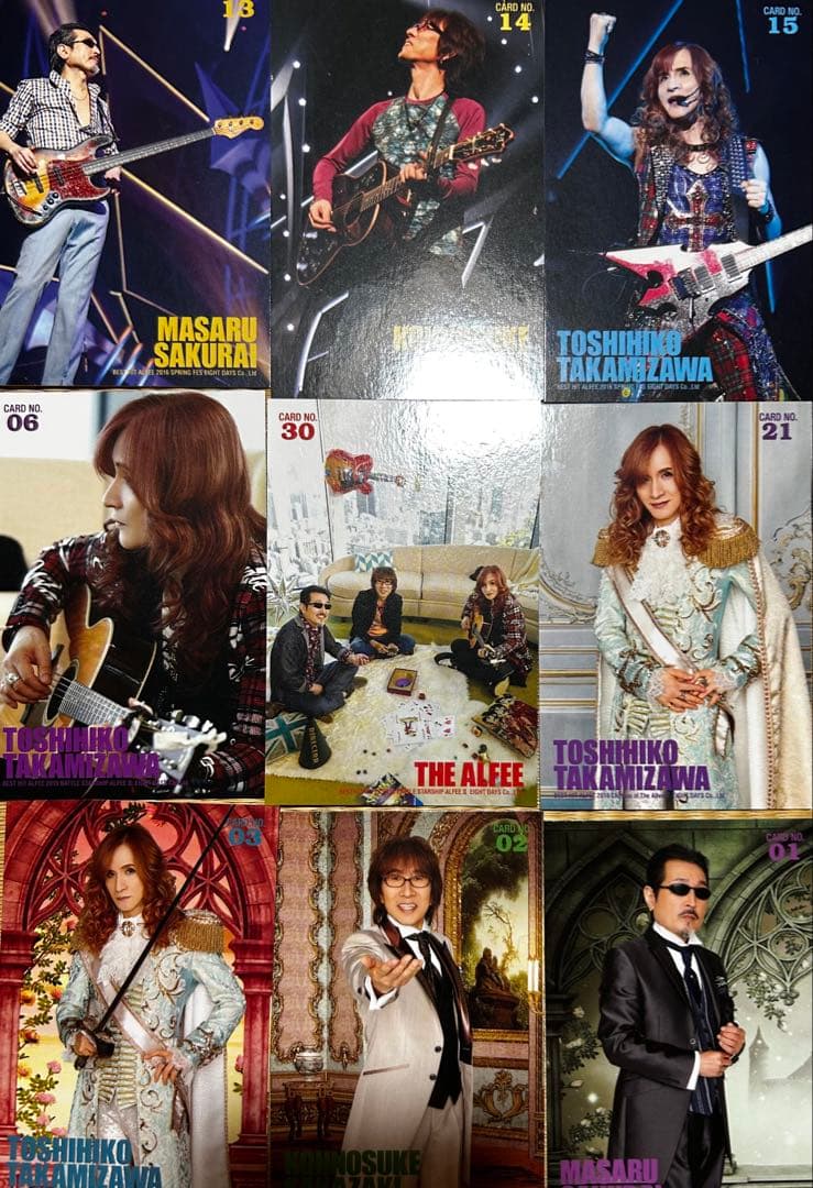 THE ALFEE トレカ　47枚セット