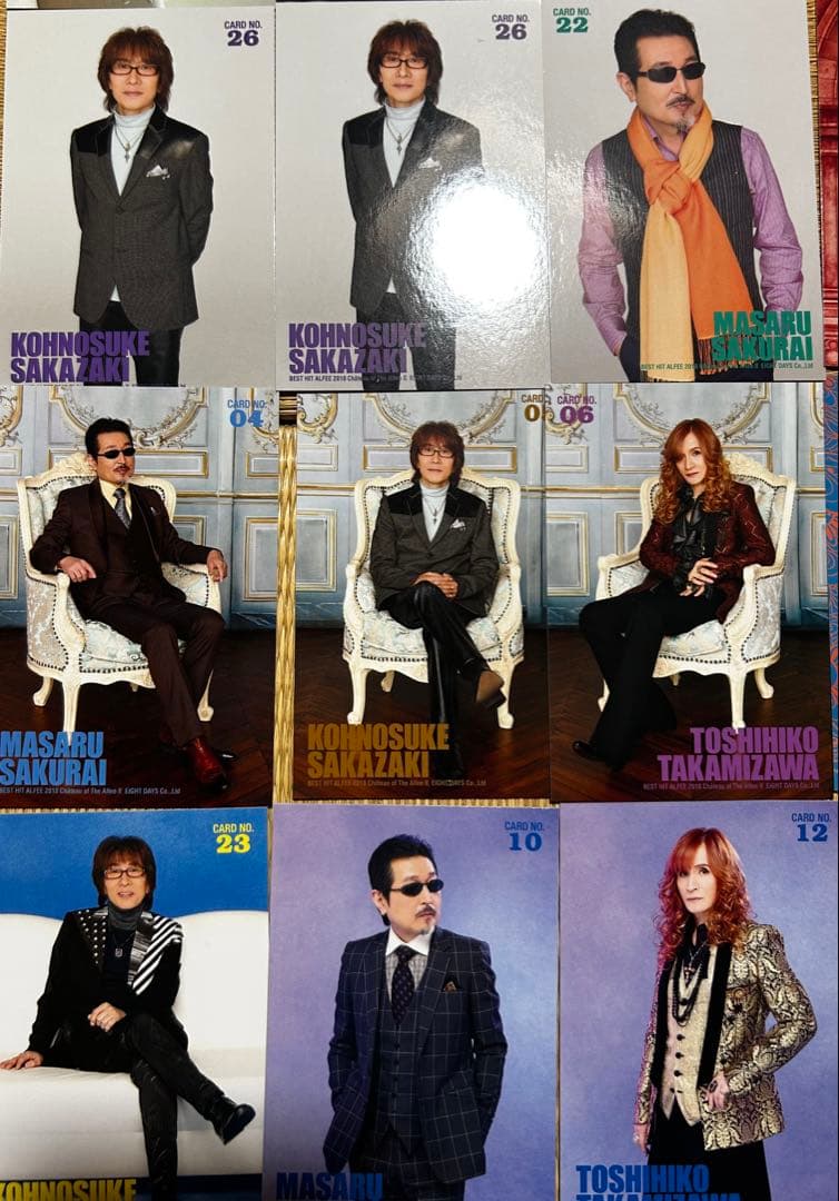 THE ALFEE トレカ　47枚セット