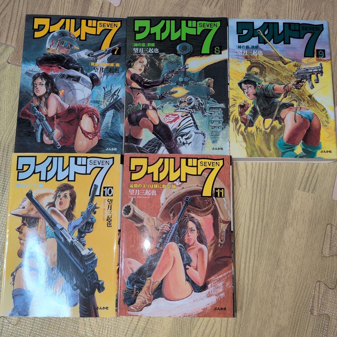 ワイルド7 全巻セット　望月三起也　全巻初版　文庫版　愛蔵版　特装版