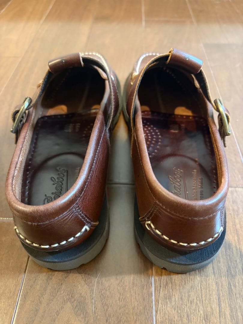 パラブーツ　6.0 AMERICA デッキシューズ　モカシン