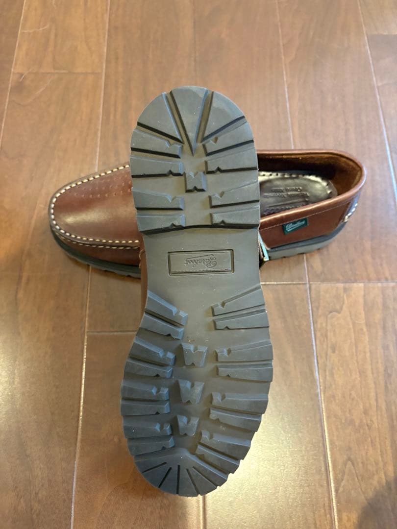 パラブーツ　6.0 AMERICA デッキシューズ　モカシン