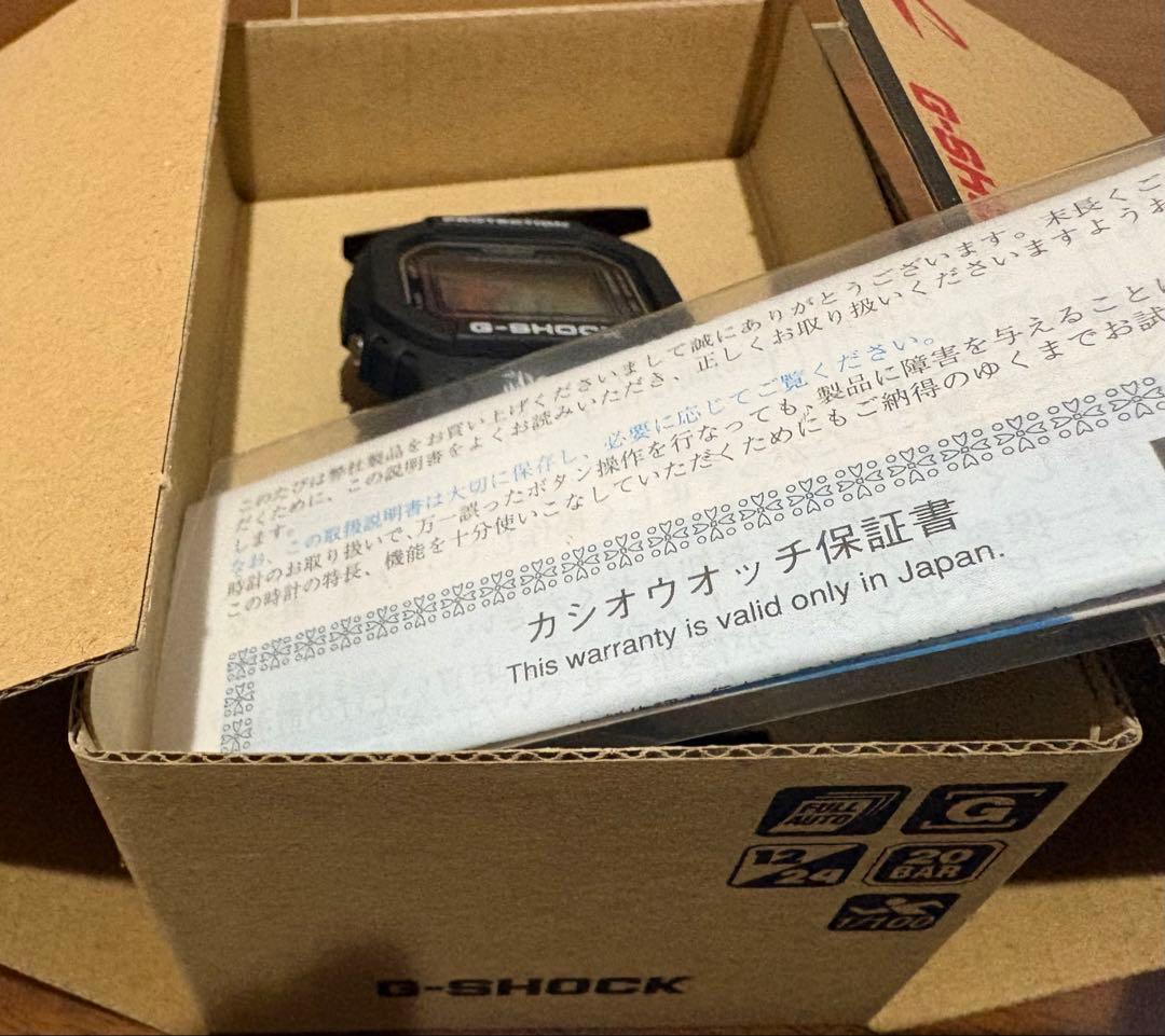 カシオ CASIO G-SHOCK GW-5600E 鈴蘭モデル 限定 クローズ