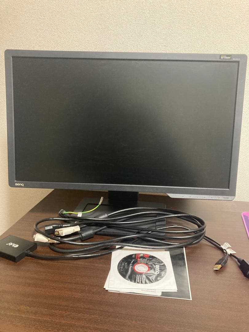 BenQ XL2411 DVI→HDMI 144Hz変換デバイス付