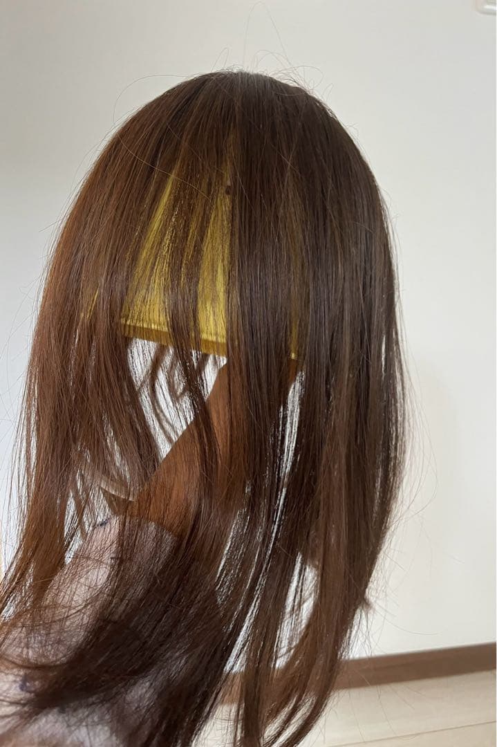 手植えトップカバー) サイドバング ルーズCカール (モースト原糸)