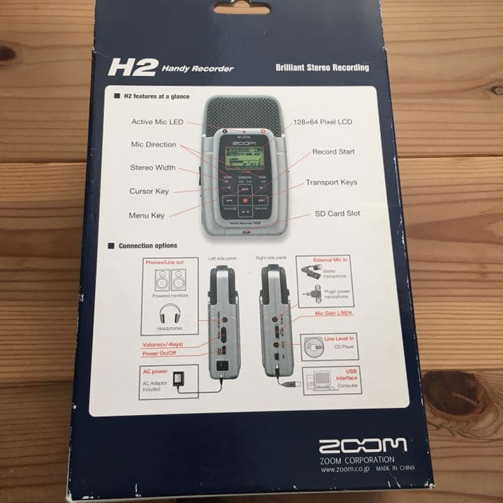 その他 ZOOM H2 RECORDER