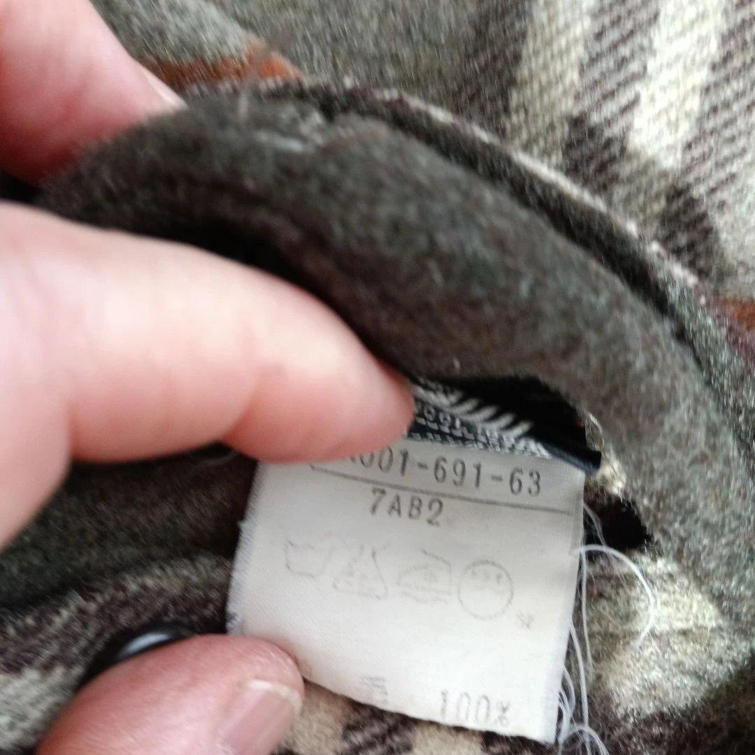 バーバリー　ピーコート　７号Sサイズ　カーキグリーン