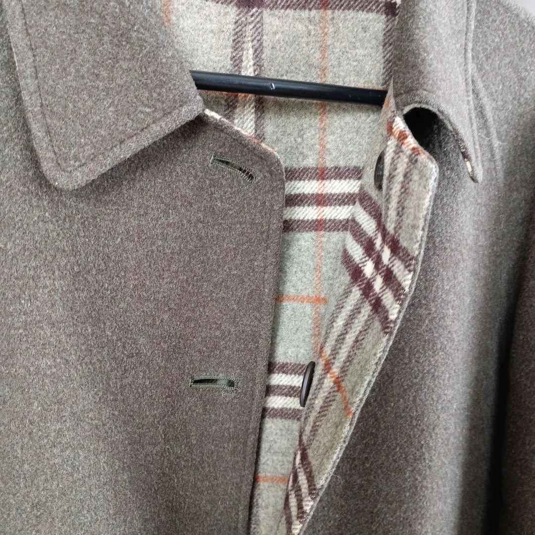 バーバリー　ピーコート　７号Sサイズ　カーキグリーン