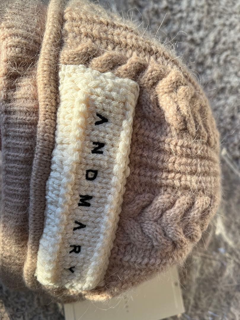 andmary Mary casquette mocha アンドマリー