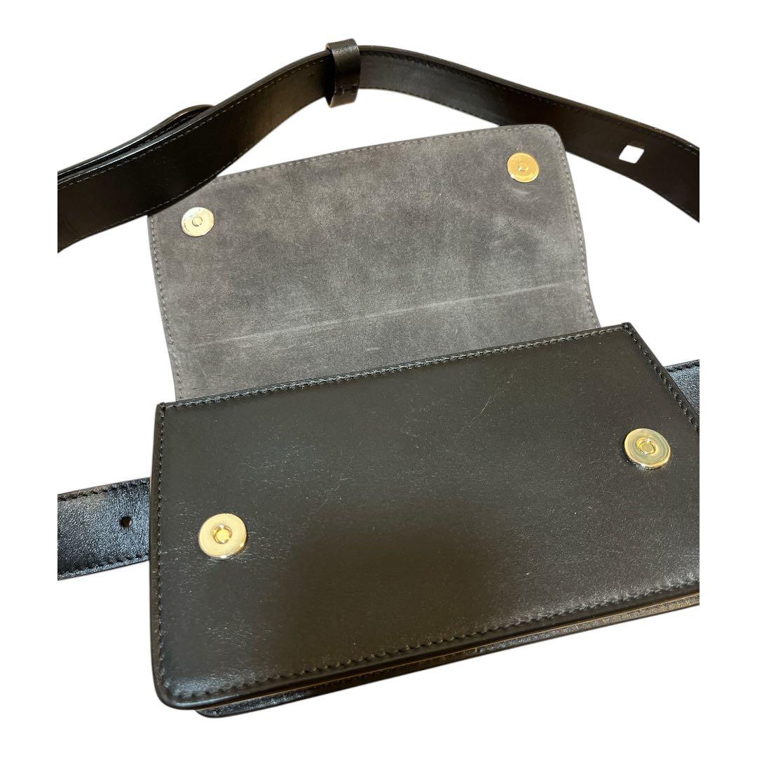 JIMMY CHOO ヴァレンヌ カーフレザー ベルトバッグ