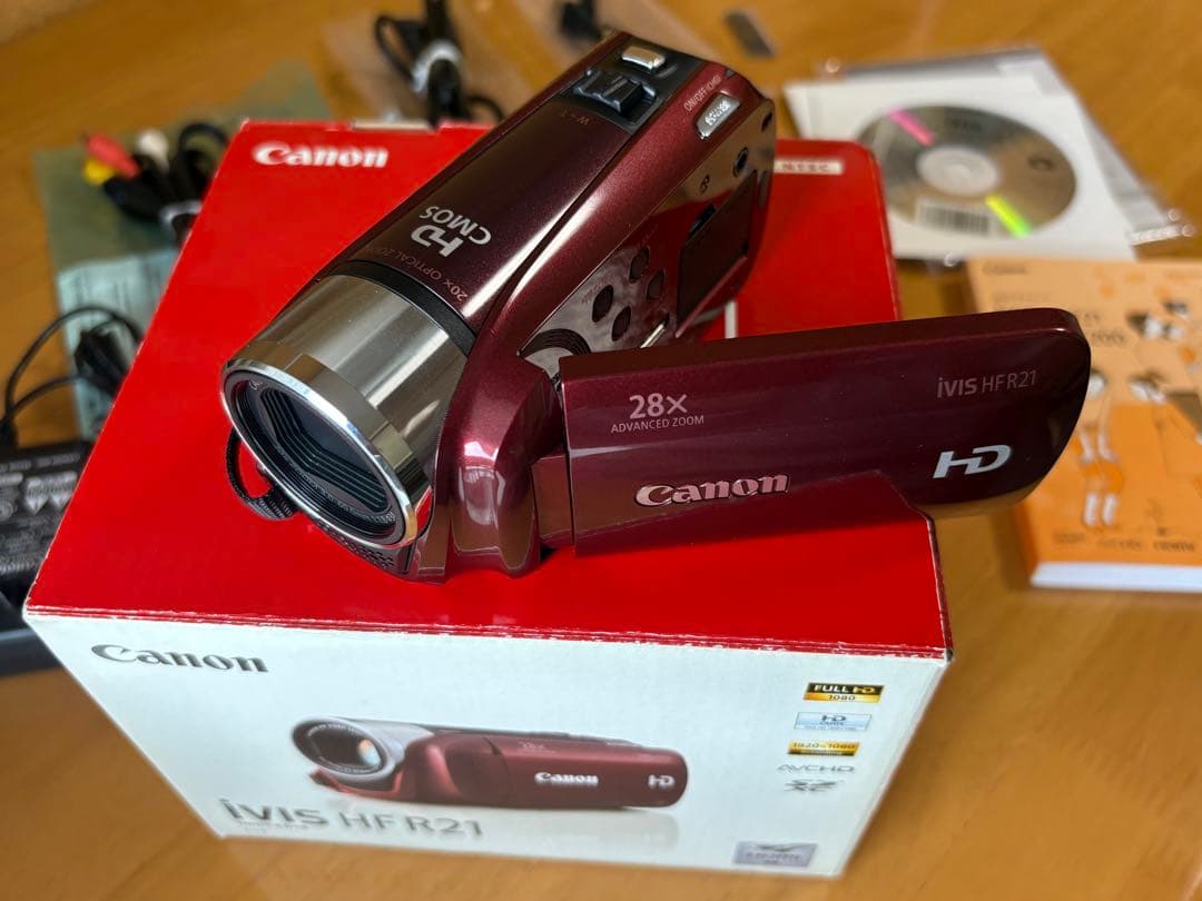 Canon デジタルビデオカメラ iVIS HF R21