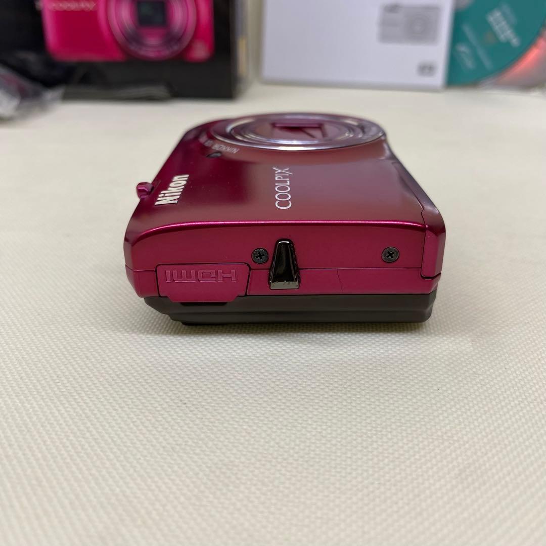 【極美品】Nikon COOLPIX S6300 ピンク 10倍光学ズーム