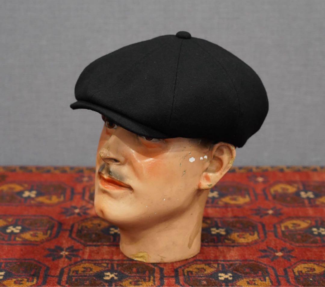 極美　LUCKY DAN LIGHT MELTON キャスケット　サイコビリー