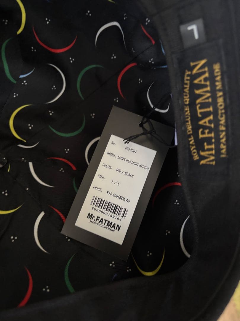 極美　LUCKY DAN LIGHT MELTON キャスケット　サイコビリー