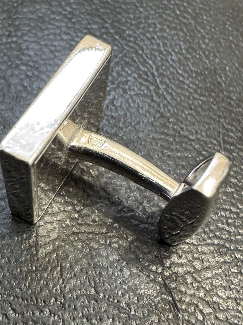 BVLGARI ネイビー カフリンクス