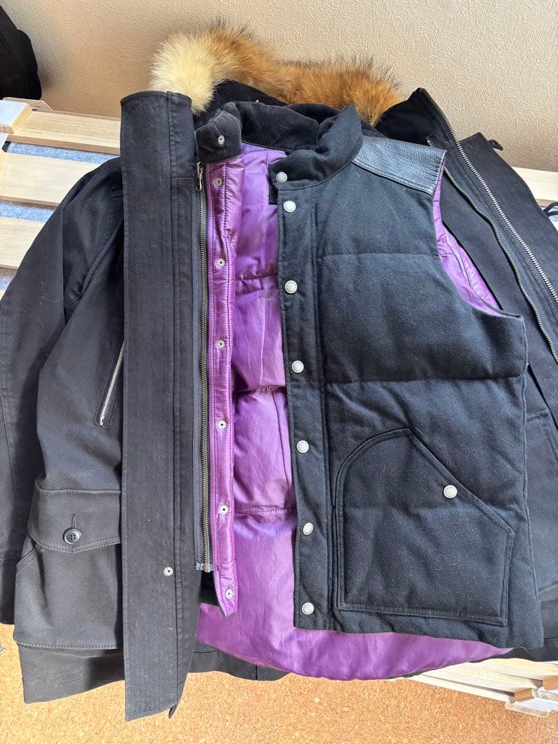 Ｍ-51 PARKA 、TWEED VESTのセット