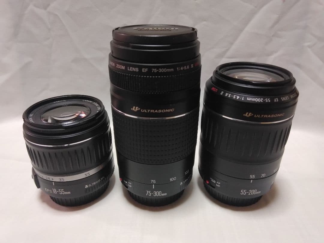 Canon 望遠レンズ 3点 ジャンク品