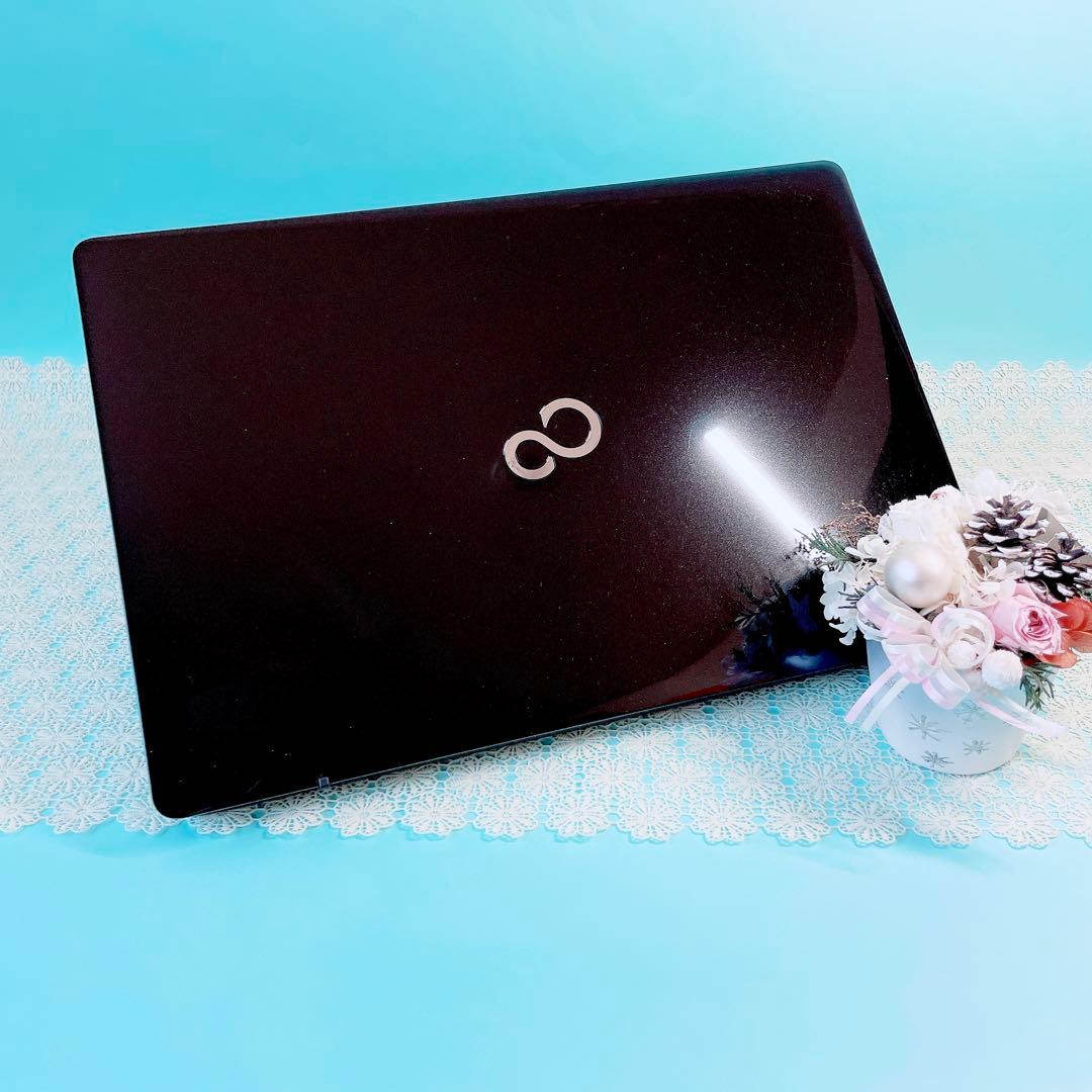 Corei7❣️大容量1TB✨️薄型ノートパソコン✨️おしゃれ黒ブルーレイ✨️カメラ付き