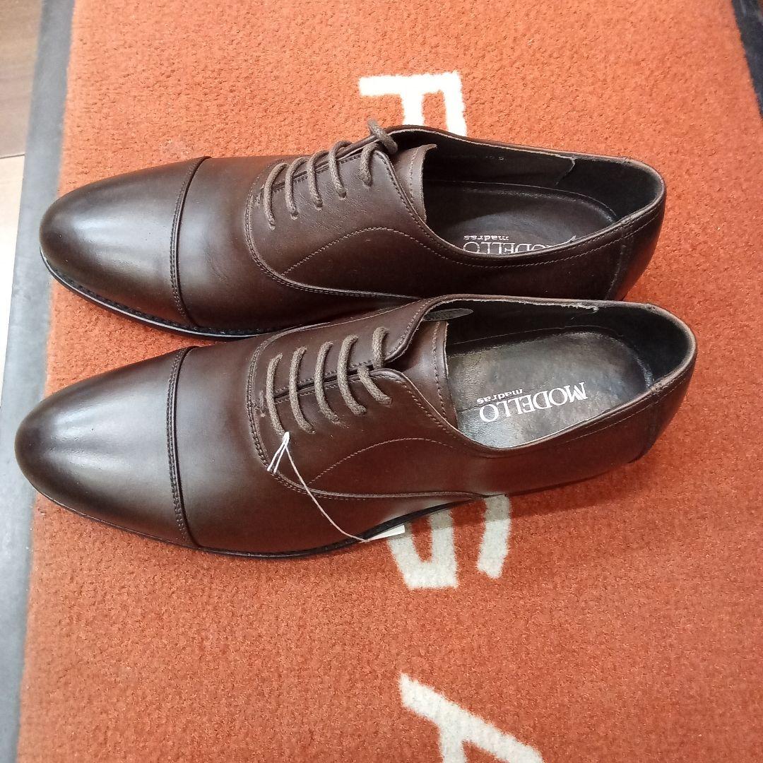 最終価格マドラスMADRASモデーロ☆新品25.5㎝ ダークブラウン ドレス