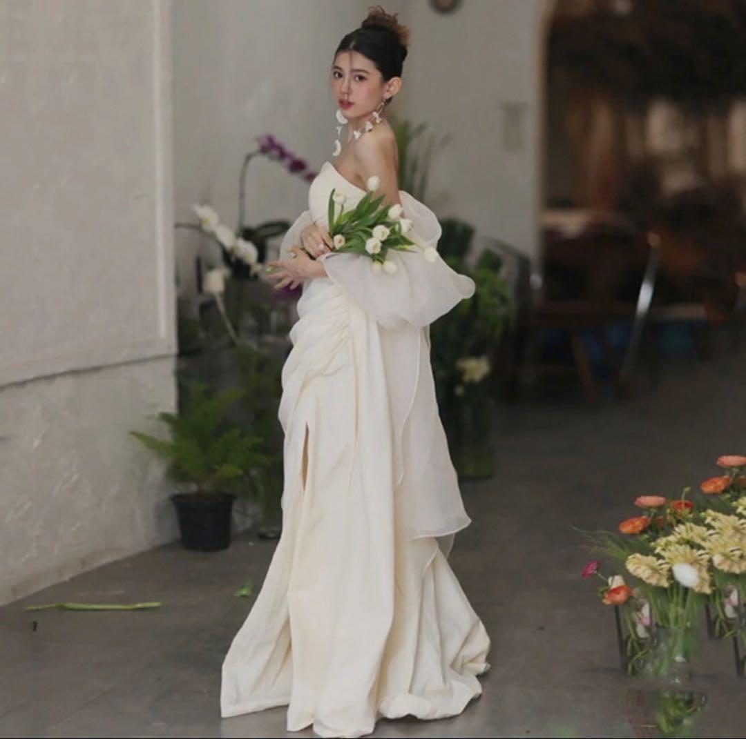 リンリン☆　前撮りドレス2点