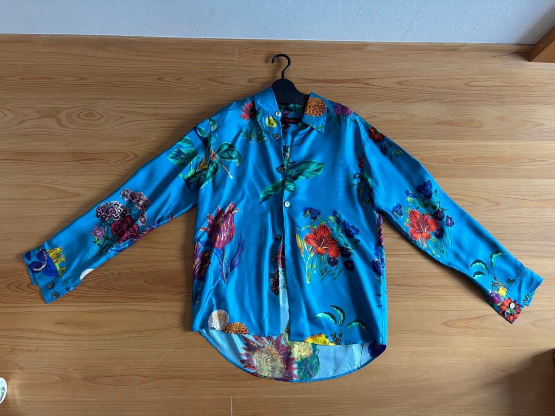 お値下げ トゥモローランド CABaN シルクツイル IBIZAプリントシャツ