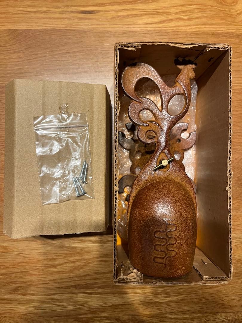 希少 馬場忠寛 アイアン 鋳鉄 ドアベル 呼鈴 南部鉄器　酉年　鶏　鳥