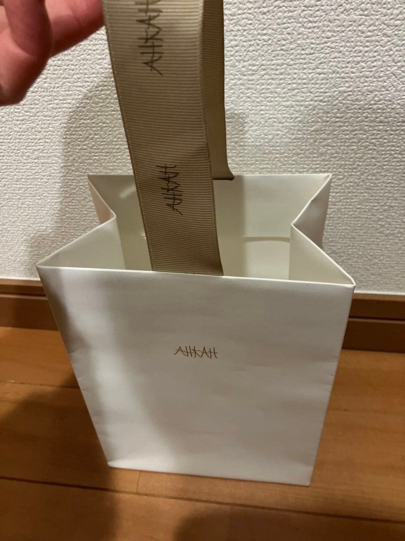 ahkah シャンデリアスイングチェーンピアス