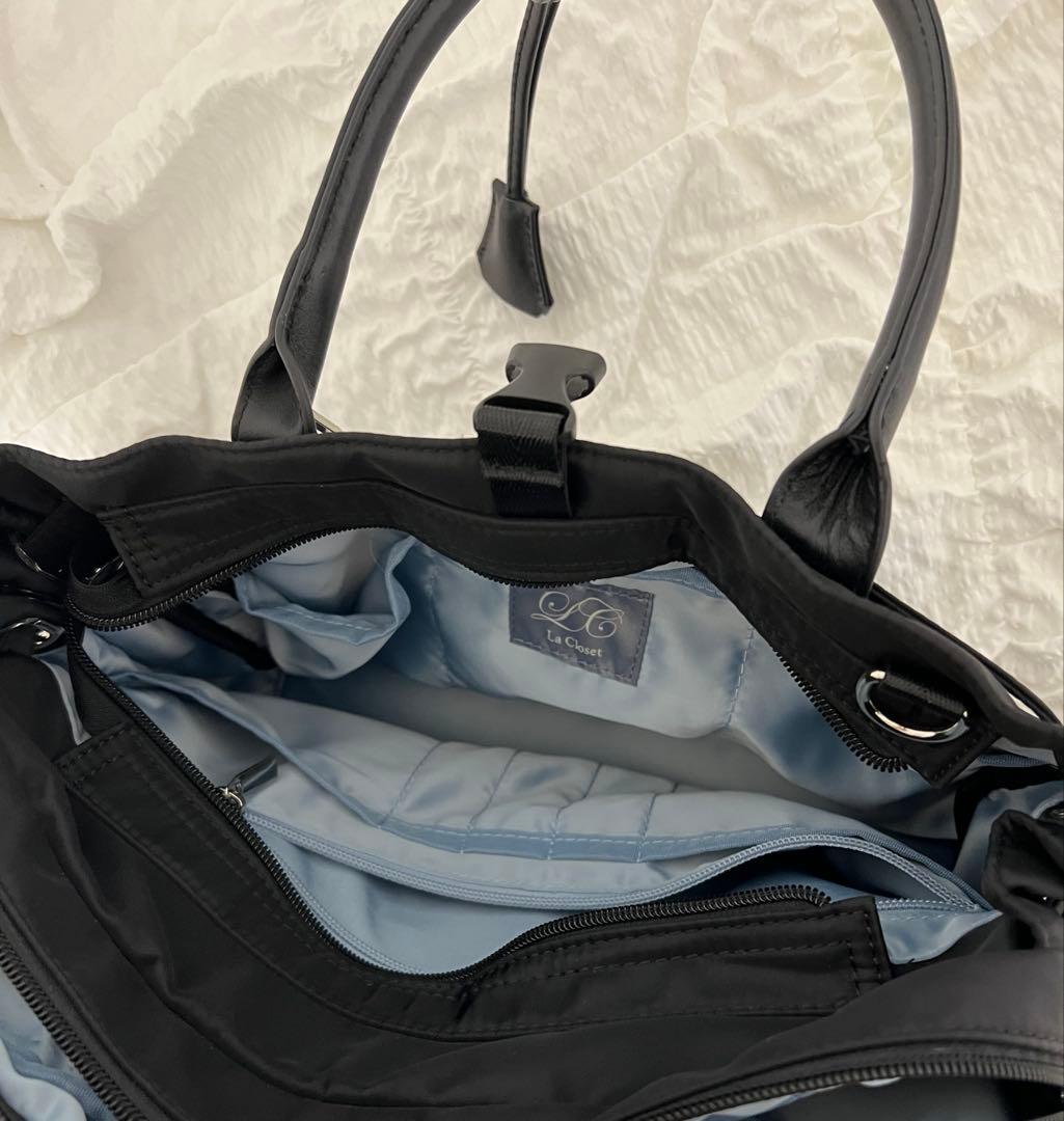 【美品✨️】La Closet 3way ビジネスバッグ トートバッグ