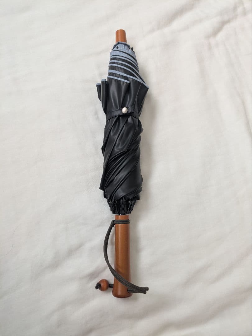 サンバリア100 日傘　2 段折り フロストブルー