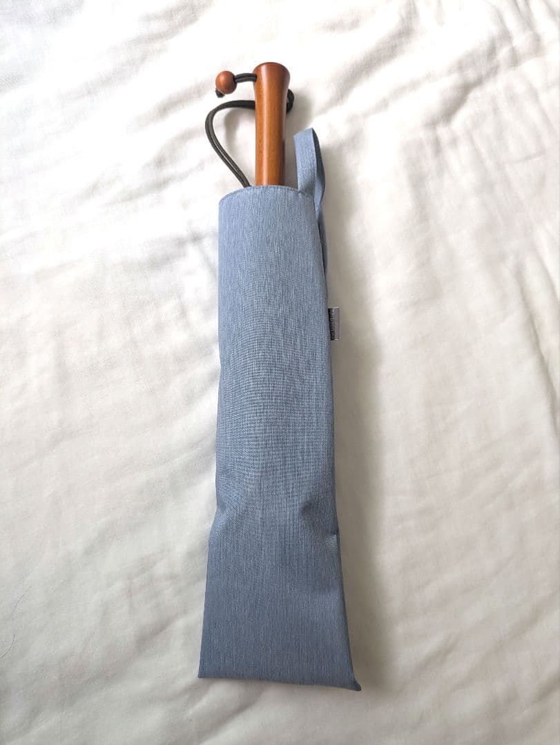 サンバリア100 日傘　2 段折り フロストブルー