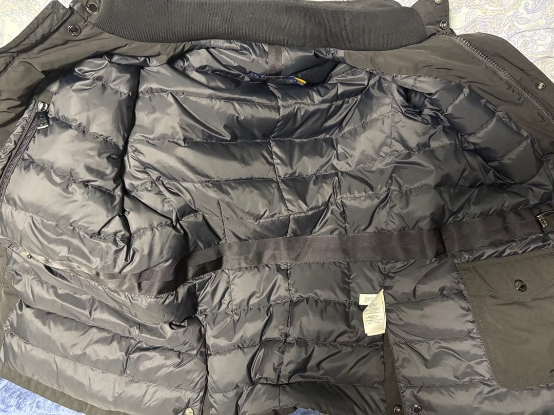 ポロラルフローレン　M-65型 ライトダウン ジャケット　Mサイズ　ブラック