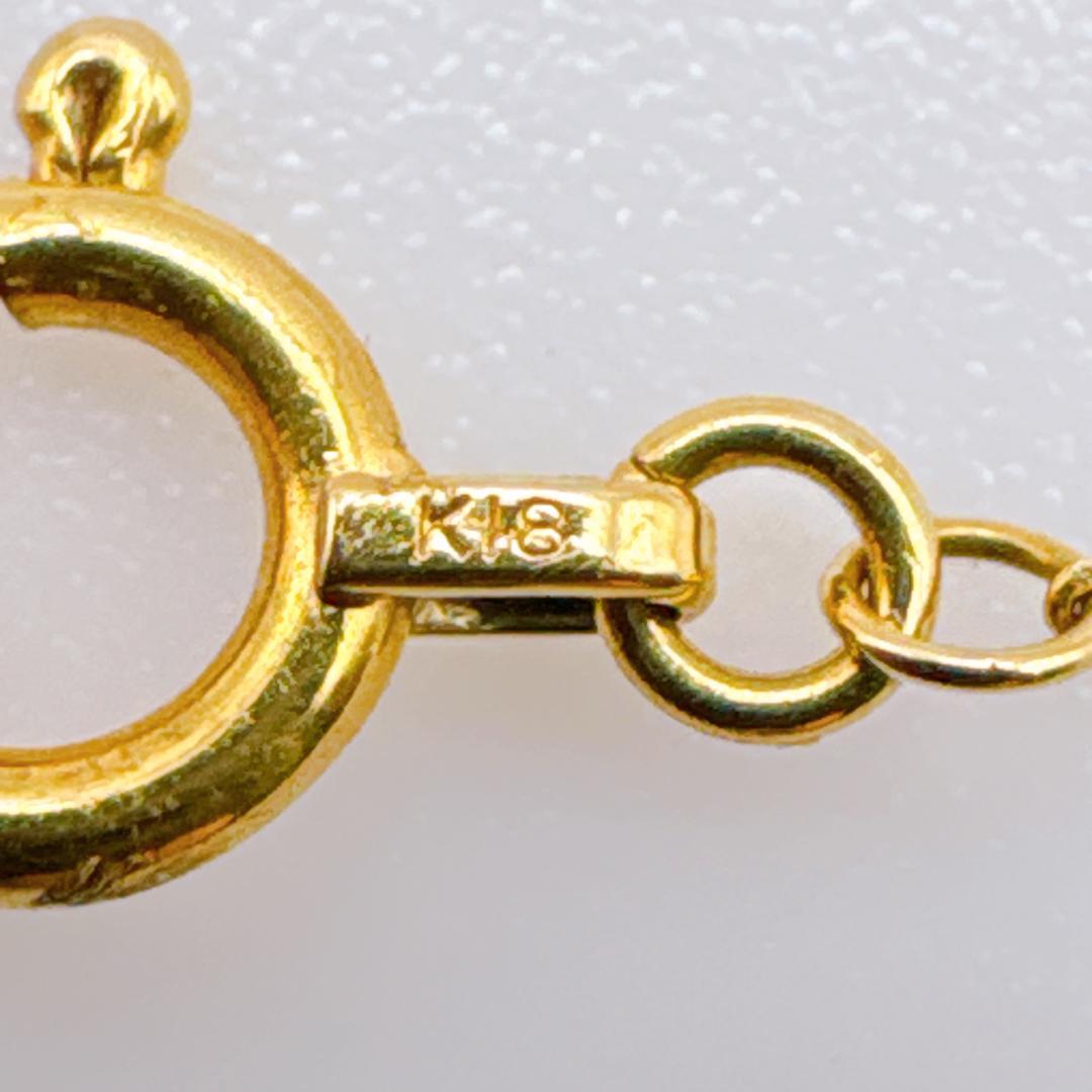 ビ*ジ様 【agete】K18YG 一粒ダイヤモンド0.05ct ネックレス 4