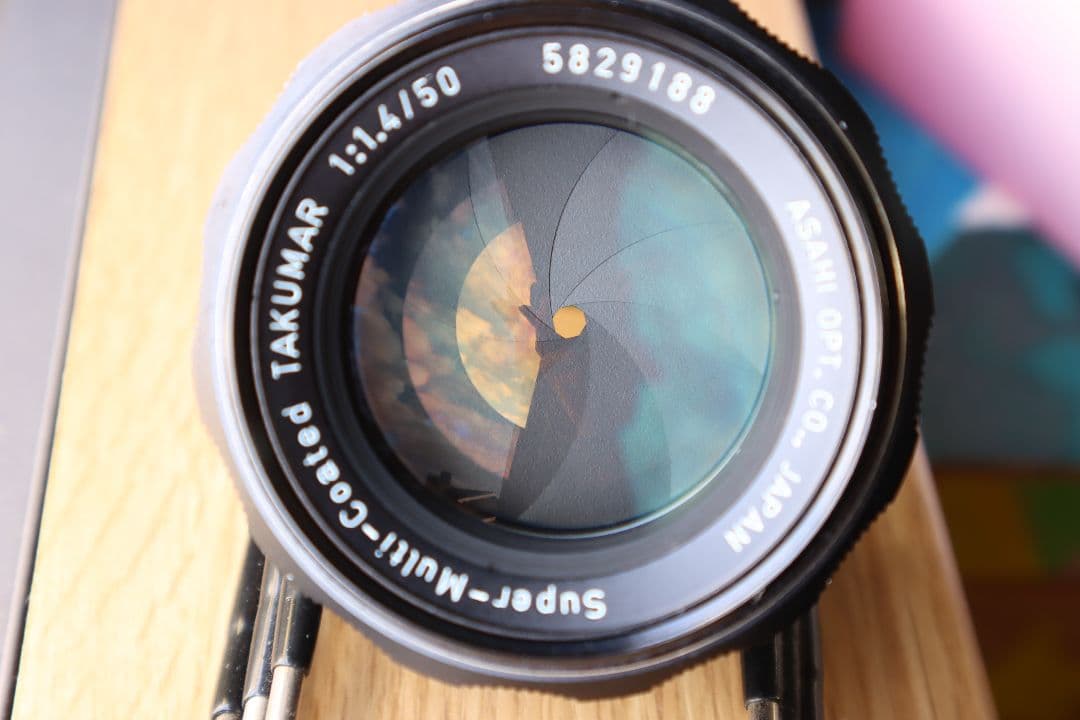 レンズ(単焦点) PENTAX SuperMultiCoatedTAKUMAR 50mm f1.4