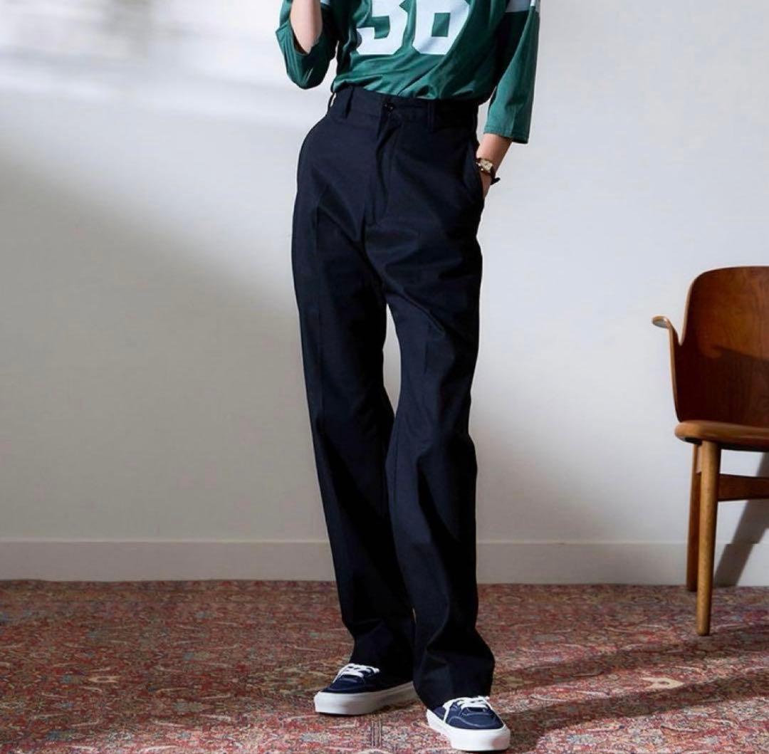 パンツ THE SHINZONE WASHED HIGH WAIST CHINO 32