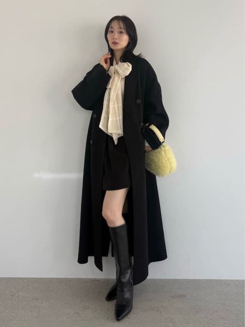 新品　新作　FRAY I.D フレイ アイディー　ビッグボウタイブラウス　長袖