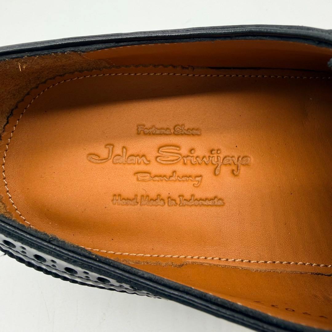 【新品】ジャランスリウァヤ ウィングチップ 26cm ブラック 外羽根 革靴①