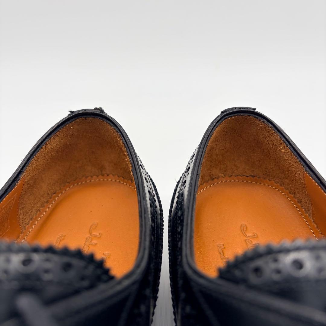 【新品】ジャランスリウァヤ ウィングチップ 26cm ブラック 外羽根 革靴①