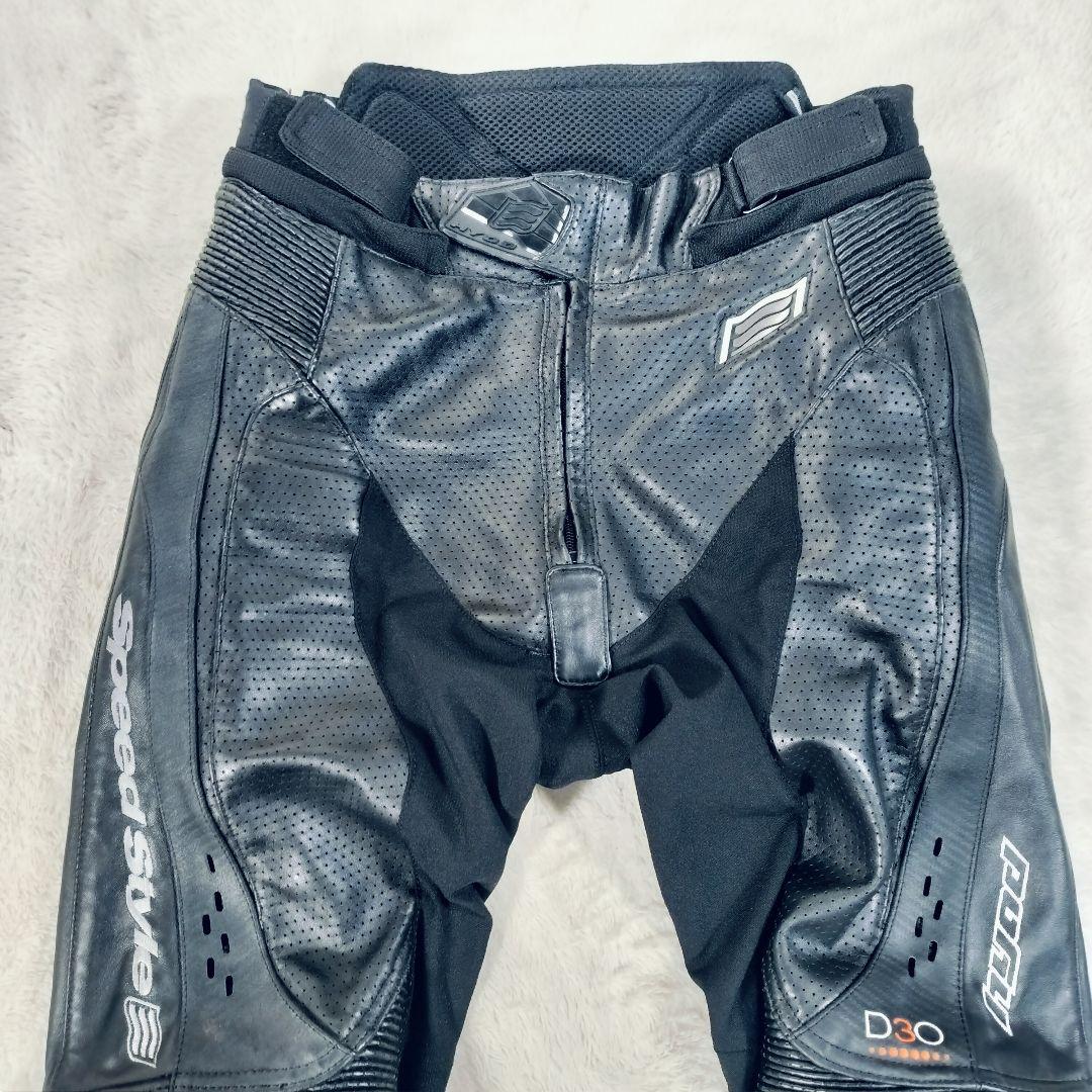 HYOD　ヒョウドウ　D3O　レーシング　レザー　パンツ　ブラック　Lサイズ