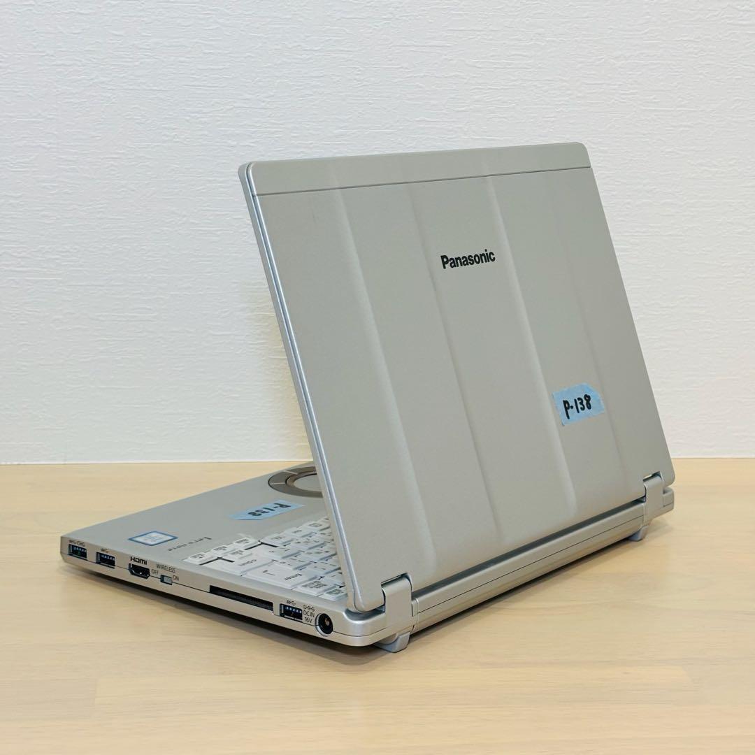 レッツノート PC Windows11 SSD DVD オフィス付き P-138