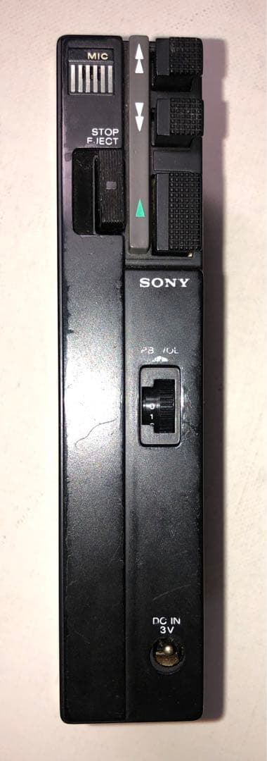 TCM-100B箱付コレクション可動保存版SONYカセットプレスマン/ブラック