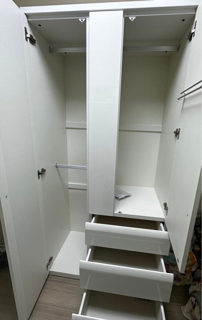 ニトリ 衣装ダンス 洋服タンス　鏡付き