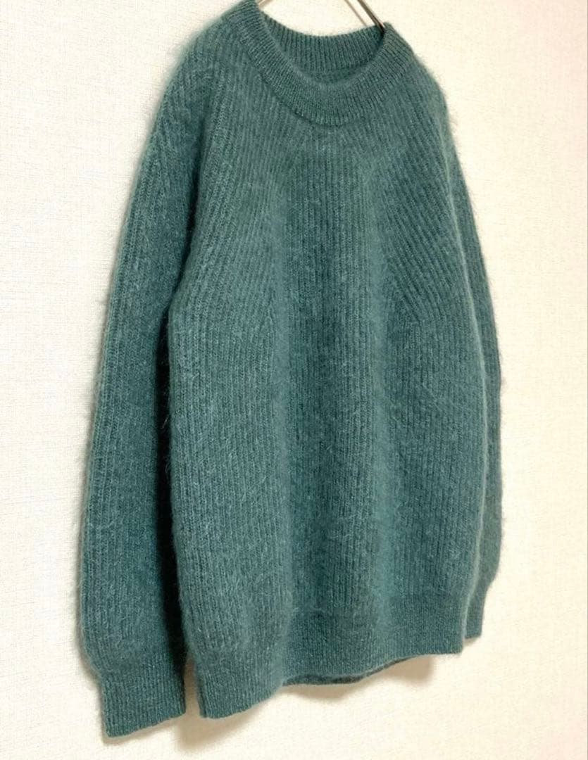 バトナー ウール モヘア シグネチャー ニット auralee オーラリー