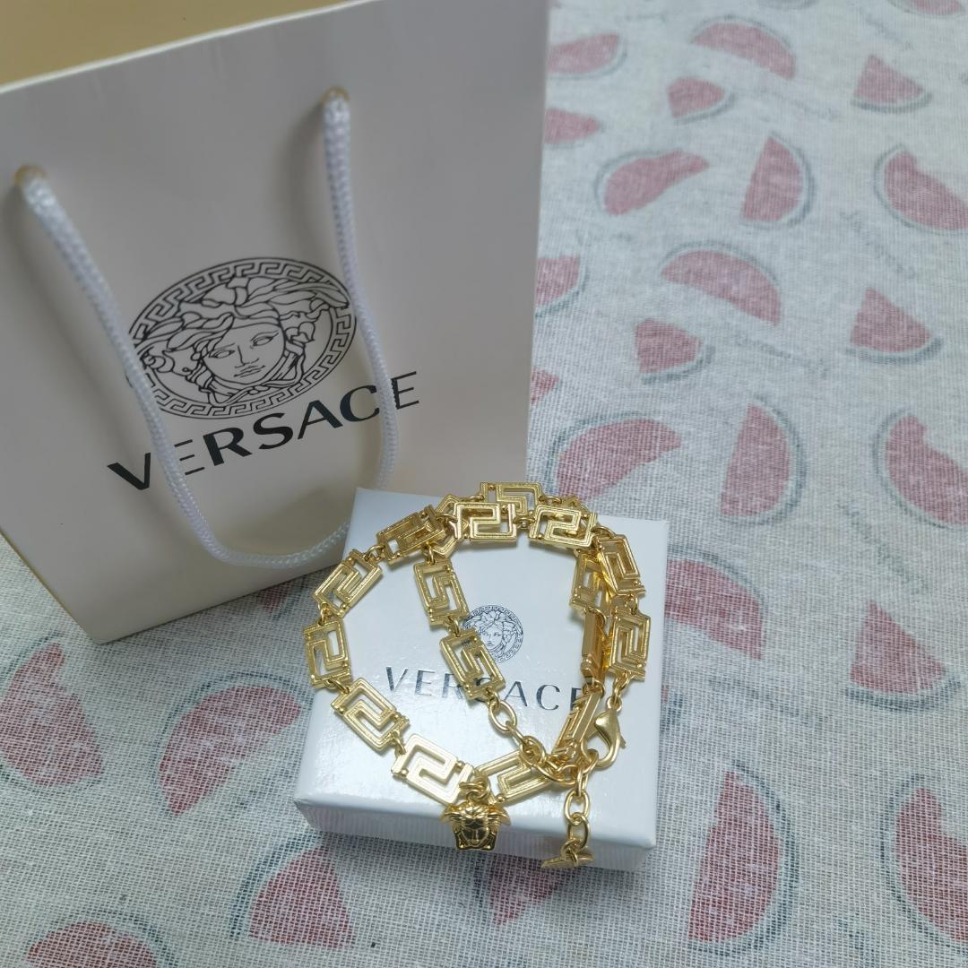 ヴェルサーチェ VERSACE グリークマニア ネックレス