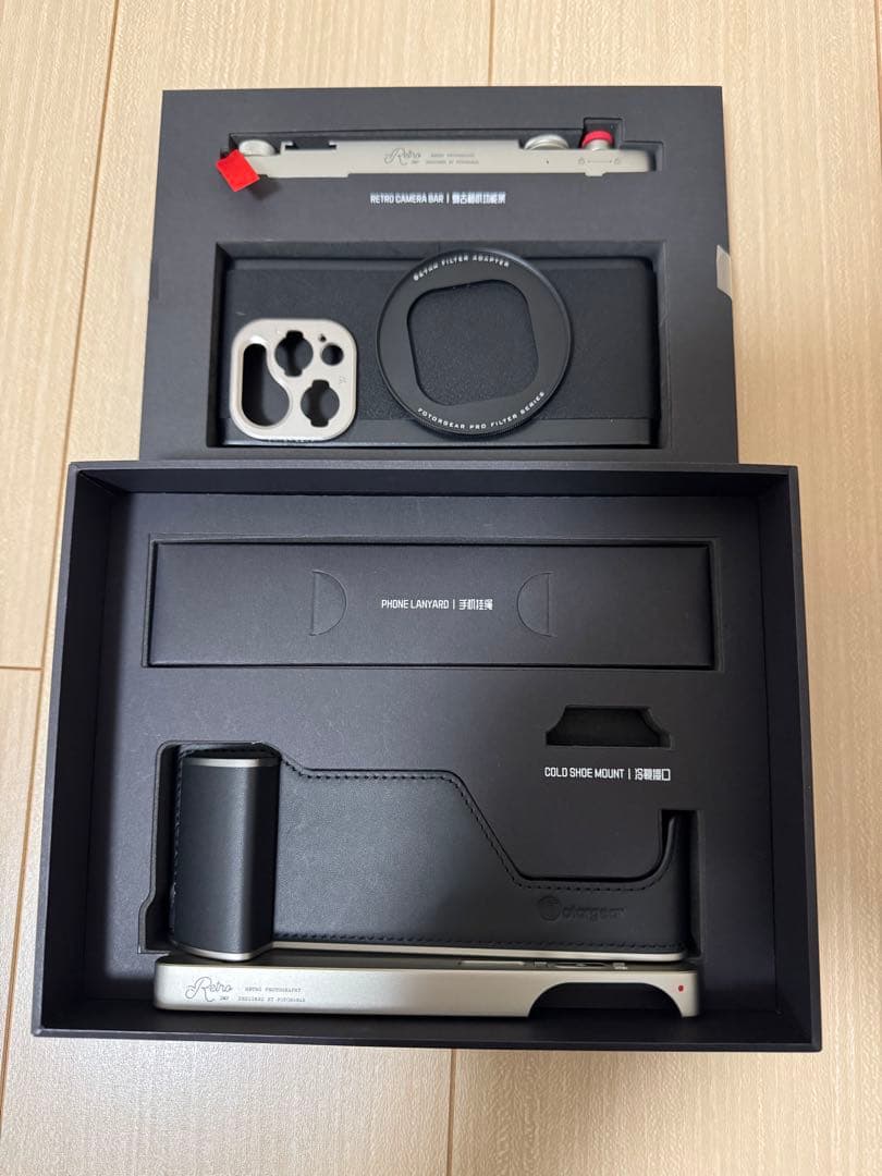 【試着のみ】iPhone 15 Pro 対応 Fotorgearケース