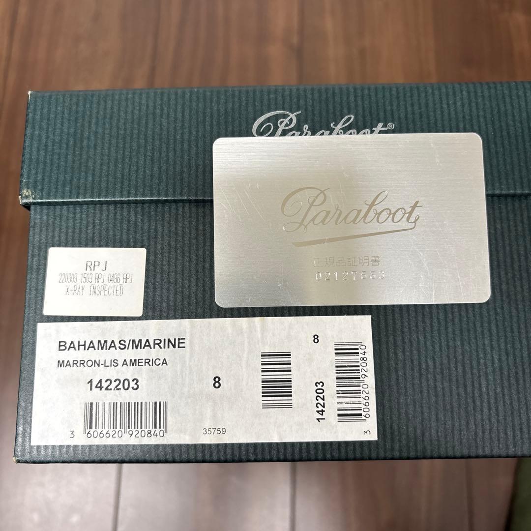 値引↓ PARABOOT Bahamas サンダル AMERICA UK8