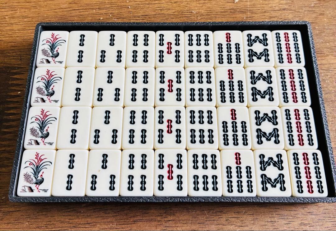 麻雀牌　虎牌　雀鬼　希少　レア　麻雀牌セット