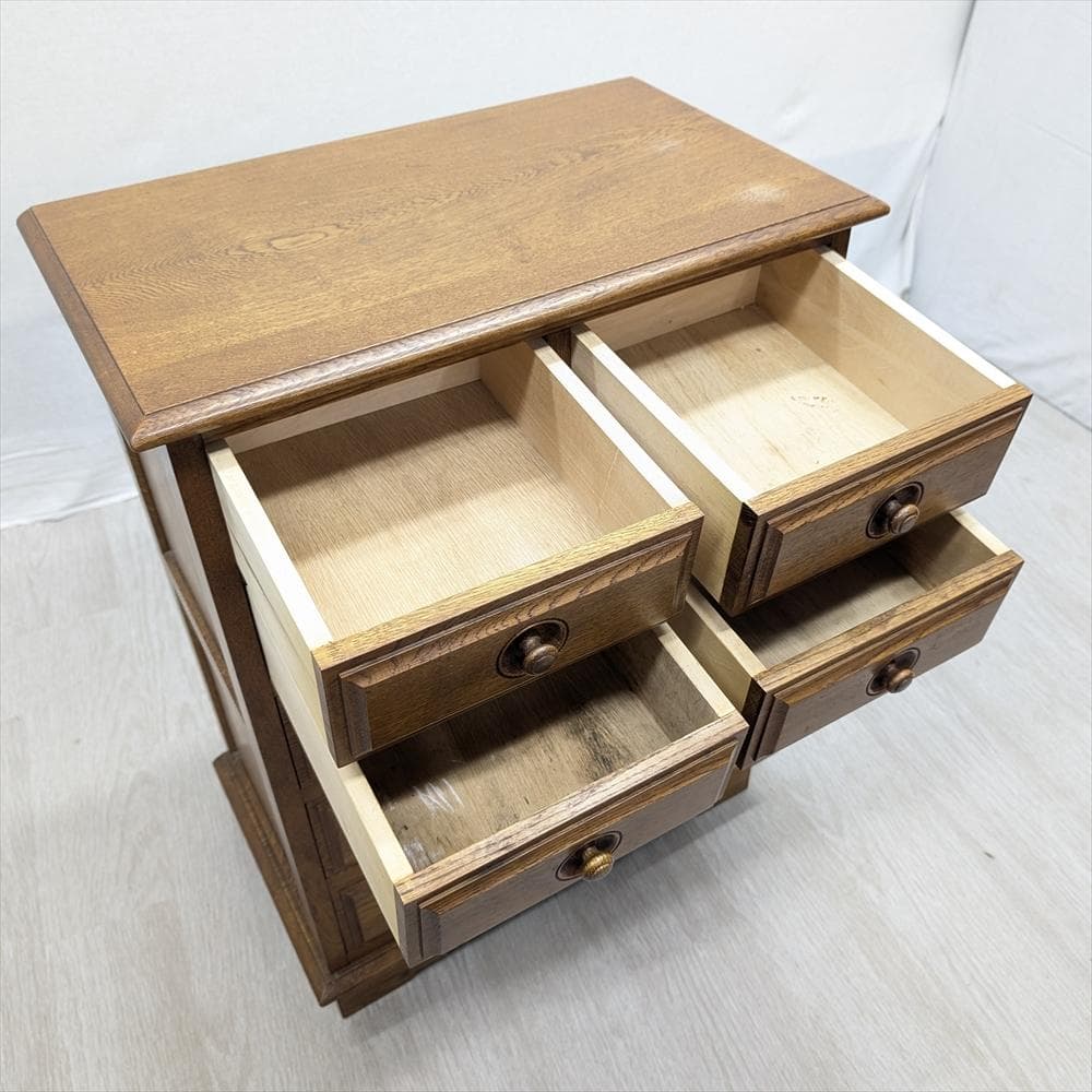 民芸家具　天然木　整理箪笥　小物箪笥　タンス　箪笥　たんす　チェスト　ドロワー