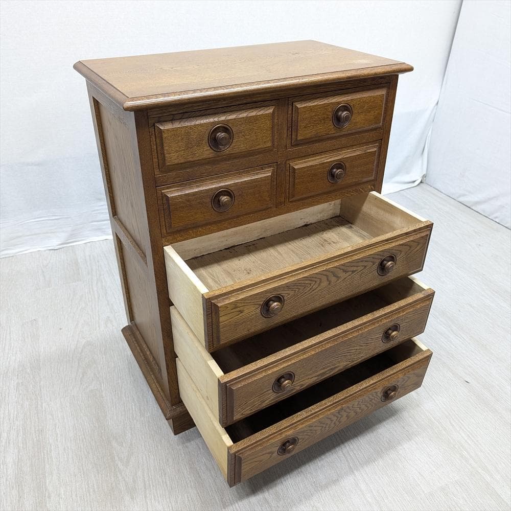 民芸家具　天然木　整理箪笥　小物箪笥　タンス　箪笥　たんす　チェスト　ドロワー