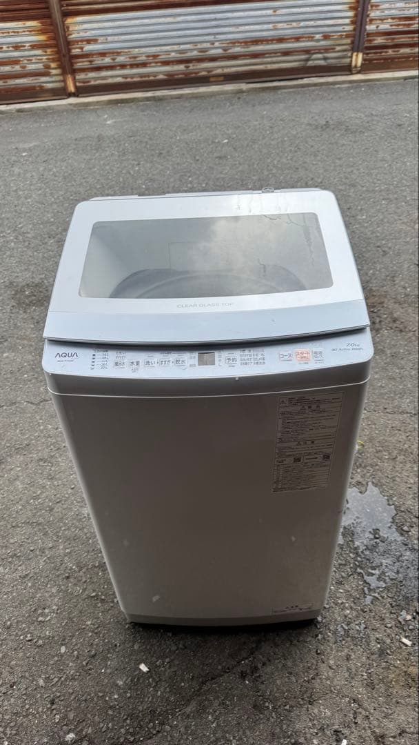 AQUA アクア 全自動洗濯機 7.0kg AQW-P7N（W）2022年製